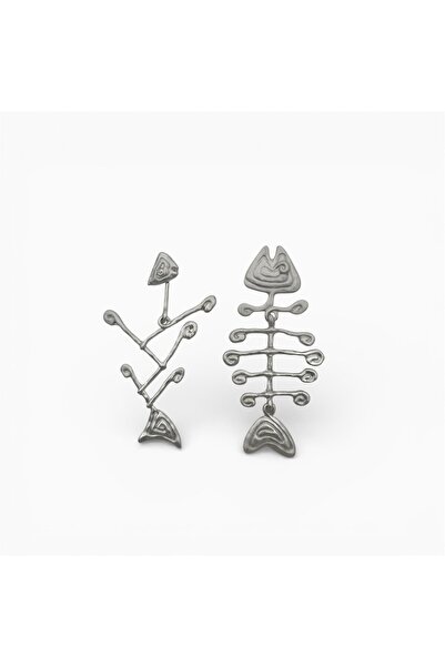 Alice İsstanbul Silver Poisson Earrings