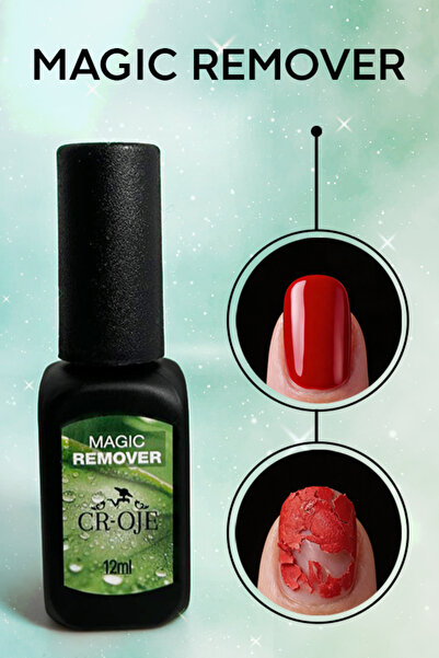 CROJE KALICI OJE Kalıcı Oje Çıkarıcı Sökücü Gel (Magic Remover) 12 ML