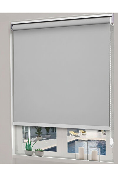 Perdego Allium Serisi Gri Renk A Kalite Blackout Karartma Stor Perde