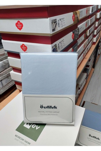 Özdilek Colourist Fitted Lastikli Tek Kişilik Battal Çarşaf Seti (120x200)-Ma...