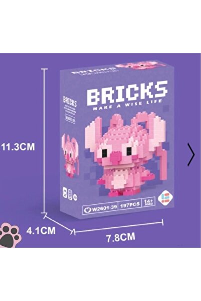 B&B Casee Bricks Building Blog Pembe Stich