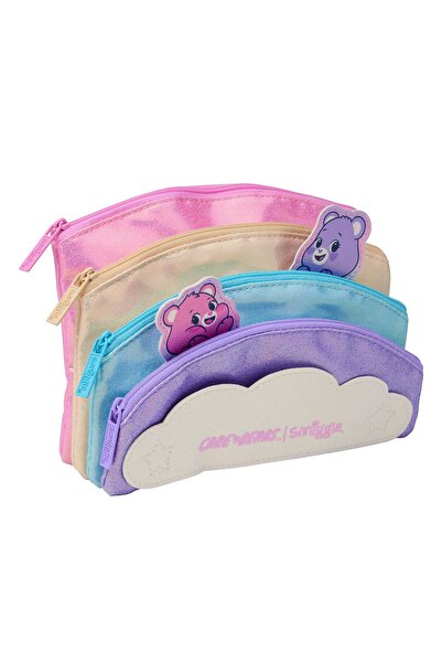 SMIGGLE - Care Bears Çok Cepli Kalem Kutusu