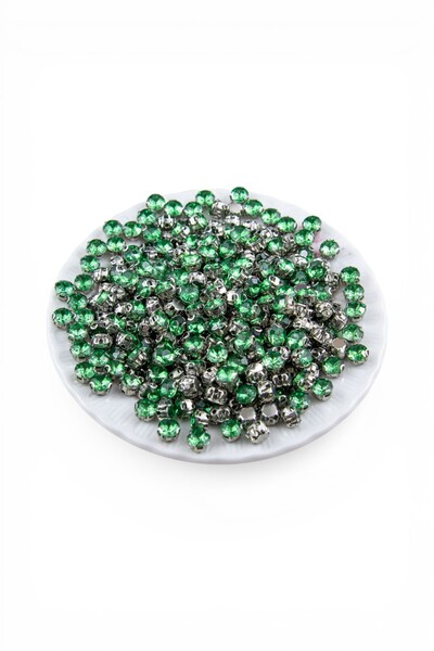 Serhat Aksesuar ve El İşçilik Nikel Kasalı Epoksi Dikme Zümrüt Yeşil Beyoğlu ...