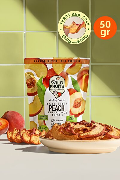 WildFruits Premium Quality Dried Fruit Peach - No Additives No Added Sugar Ve...