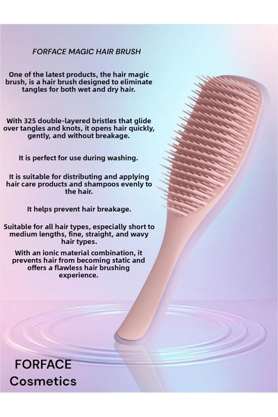 Forface Pieptene magic pentru păr