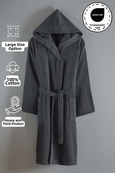 My Catherine Μπουρνούζι Gonca Premium 100% βαμβακερό με κουκούλα |   Υψηλή απ...