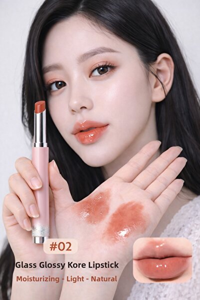 Gege Bear أحمر شفاه كام برايت كوري 02 – جل بناء |   مظهر رطب وخفيف وطبيعي