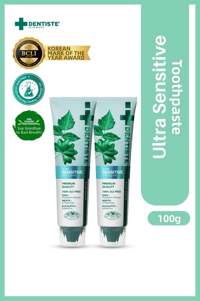 Dentiste Plus Dentiste Sensitive Anti-Bad Breath Toothpaste for Sensitive Tee...