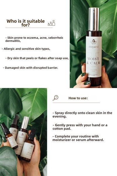 Simya Evi Moist&Calm Gentle Skin Care Tonic for Dry Skin