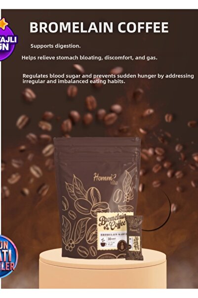 Homm Bitkisel Homm Vita Bromelain Coffee 3Gr