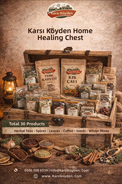 Karşı Köyden Home Herbal Wellness Chest