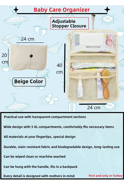 NOVA TEXTILE Baby Diaper Changing Bag, Mother Baby Bag, Newborn Diaper Changing Organizer, Baby Diaper Changing