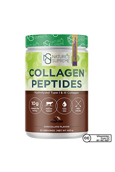 Nature's Supreme مسحوق ببتيدات الكولاجين 400 جرام