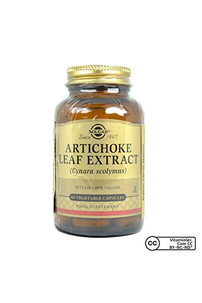 Solgar Artichoke Leaf Extract 60 Capsules