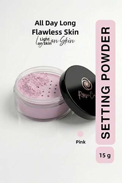 Rose Candy بودرة تثبيت المكياج |   بودرة تثبيت المكياج |   مُخفي المسام بتأثي...