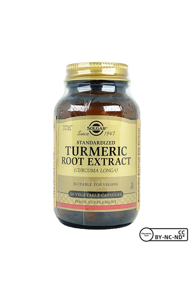 Solgar Extract de rădăcină de turmeric 60 capsule