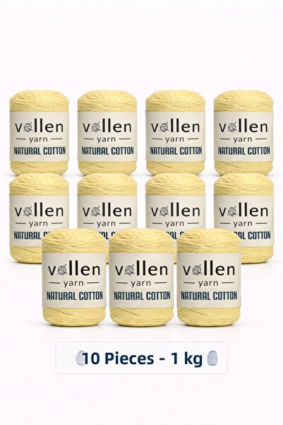 vollen yarn 10 ΤΕΜ. 1 ΚΙΛΟ, Πριμαρίζει στην ποιότητα το φυσικό βαμβακερό νήμα...