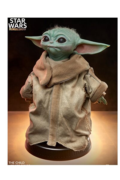 Next Plus Licensed the Child the Mandalorian Official 1/1 Scale the Mandalori...