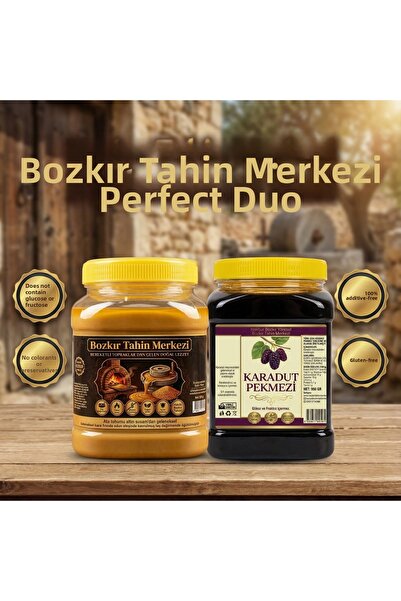 Hakbur Bozkır Yöresel مركز بوزكير للطحينة - طحينة السمسم الذهبية المحلية المح...