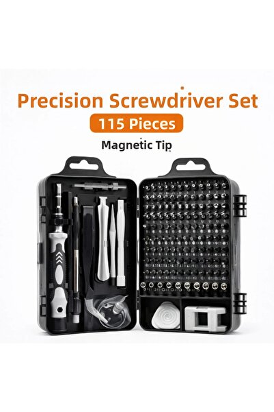 lowell home 115 Piece Magnetic Tip Precision Screwdriver Set