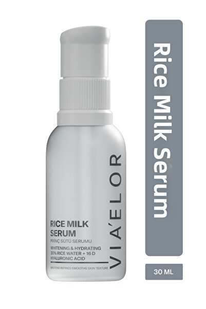 Via Elor Rice Yeast Brightening and Moisturizing Serum That Helps Achieve an ...