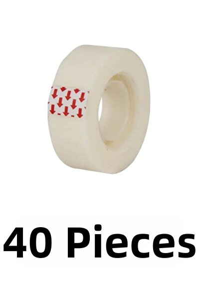KRAF 40 bucăți bandă invizibilă 19 mm x 33 m bandă de urmărire