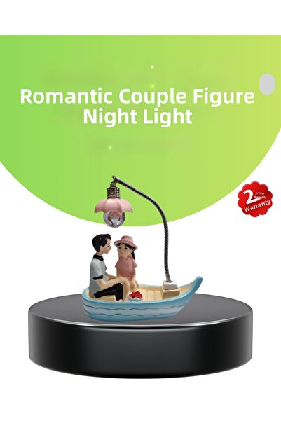 Epilons Sitting Couple Figured Led Table Lamp Romantic Gift