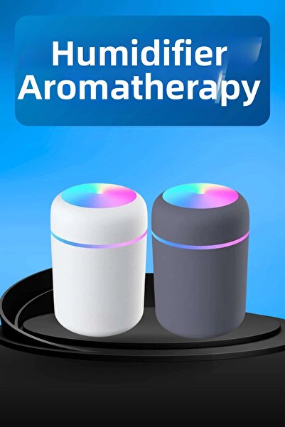 Epilons Humidifier Mini Ambient Room Fragrance Aromatherapy Steamer with Led ...