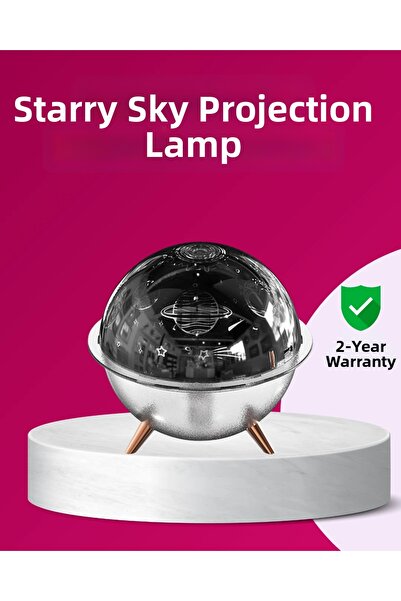 CT STONES Umidificator cu proiecție tematică spațială, lumină de noapte puter...