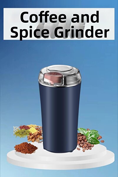 Epilons Coffee and Spice Grinder Easy to Clean Stainless Steel Portable