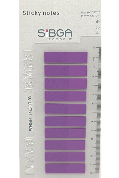 sibga tasarım Post-it de culoare violet transparent Post-it Post It. Semn de ...