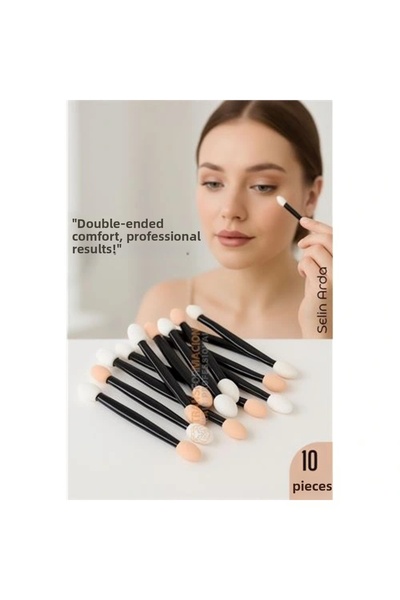 toganshop Mey Import ®   10-Piece Eye Makeup Applicator Set – Double-Ended, S...