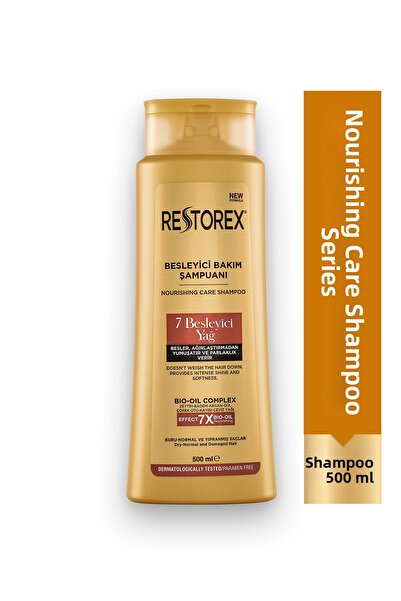 Restorex 500 ml pečující šampon - 7 výživný olej