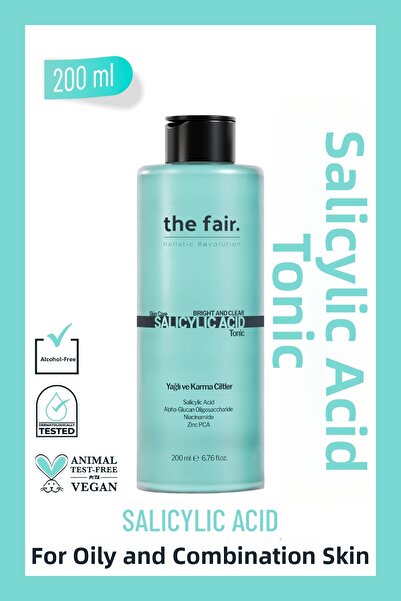 the fair. تونيك حمض الساليسيليك للعناية بالمسام ومضاد للعيوب ويوازن الدهون 20...