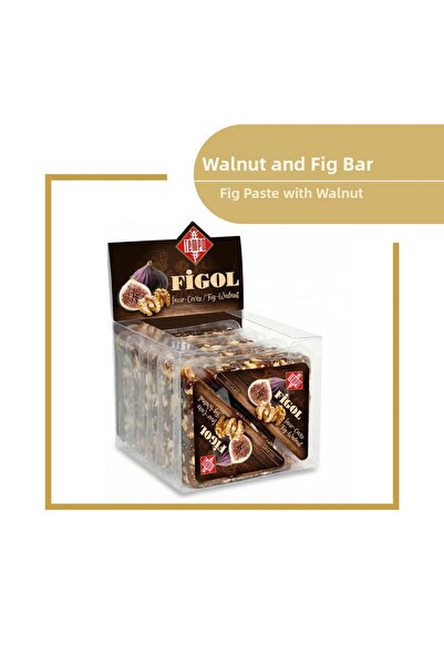 Tempo Şekerleme فوجول شوكولاتة بالجوز والتين على شكل مثلث 40 جرام × 12 قطعة