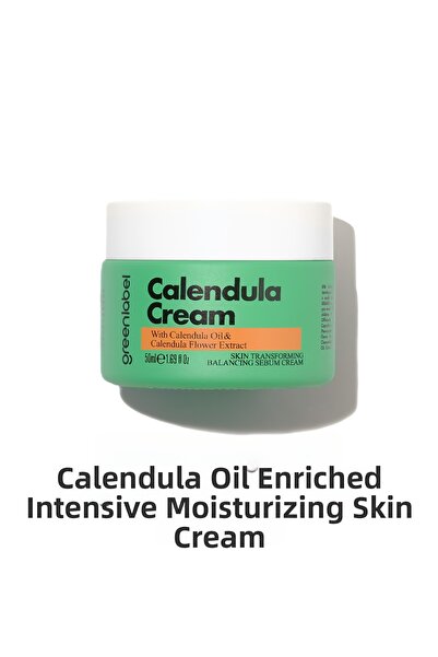 Greenlabel Greenlabel Calendula 50ml Skin Cream - Oil Essence, Intensive Mois...