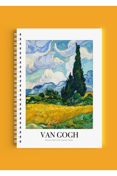 ARTHOUSECOLLECTIVE A4 Spiral Notebook - Unlined School Notebook - 80 Sheets /...