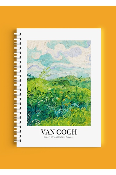 ARTHOUSECOLLECTIVE A4 Spiral Notebook - Unlined School Notebook - 80 Sheets /...