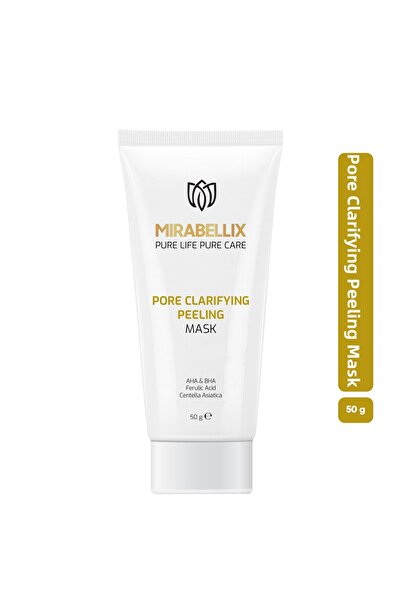 Mirabellix قناع تقشير وتنقية المسام – AHA & BHA 50 مل
