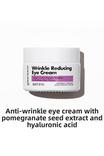 Greenlabel كريم العين المضاد للتجاعيد من جرين لابيل بخلاصة بذور الرمان وحمض ا...