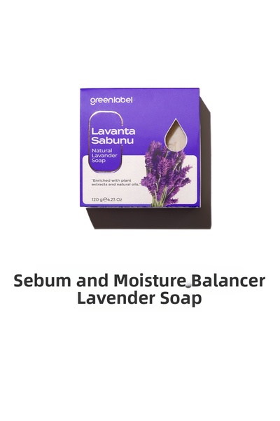 Greenlabel Lavender Soap Natural Sebum and Moisture Balancer 120gr