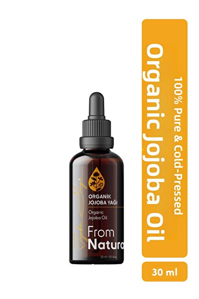 From Natura زيت الجوجوبا العضوي المعصور على البارد 30 مل