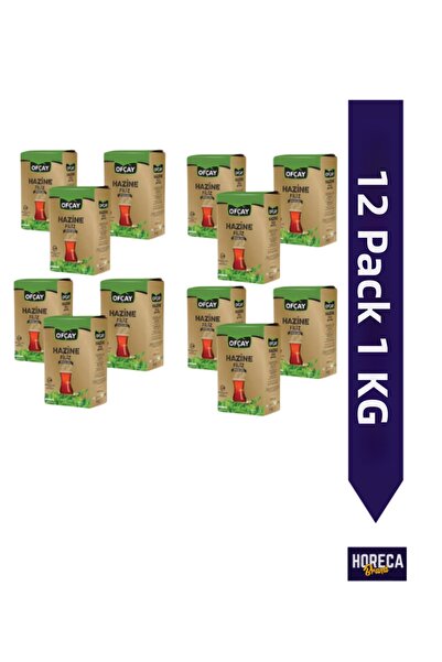 Ofçay OFÇAY شاي الكنز 12 قطعة 1000 جرام