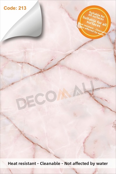 DECOMALL بلاط رخامي مقاوم للماء مقاس 50 × 100 سم لأرضية المطبخ والحمام، بلاط ...