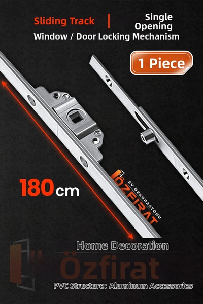 ÖZFIRAT PVC YAPI Spanishollet cu o singură deschidere de 180 cm – Blocare PVC...