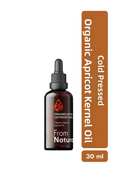 From Natura 30 مل زيت نواة المشمش العضوي
