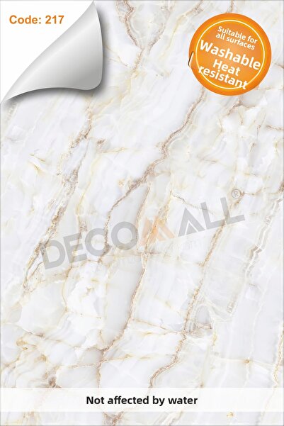 DECOMALL Водоустойчива 60 x 100 cm кухня баня под мрамор мебели плочки лепило...