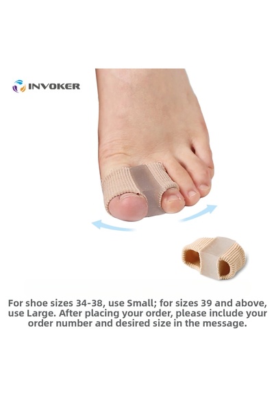 INVOKER Adjustable Hallux Valgus Bunion Toe Big Toe Bone Curvature Correction Apparatus Night Splint Set of 3