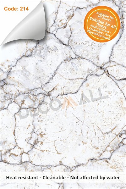 DECOMALL Rezistent la apă 50x100cm Placă de gresie pentru podea bucătărie și ...