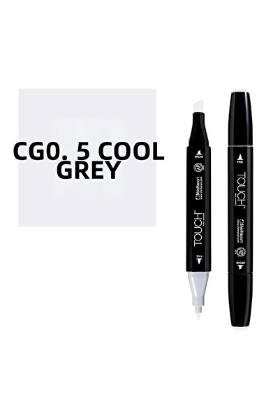 Touch قلم رسم مزدوج الرأس CG0.5 رمادي بارد